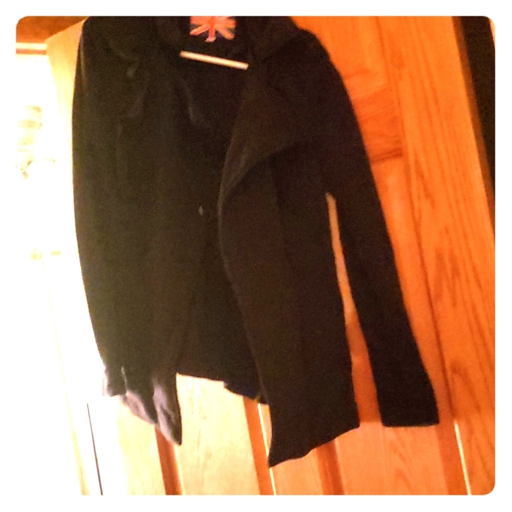 Black coat